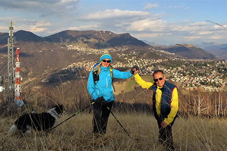 Anello Filaressa-Costone-Corna Bianca dal Monte di Nese via Salmezza il 19 marzo 2019 - FOTOGALLERY